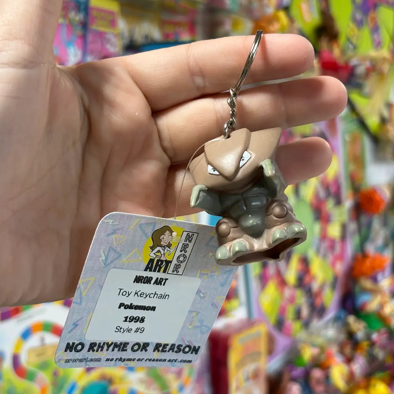 Pokemon Keychains - "Brown" - Multiple Available