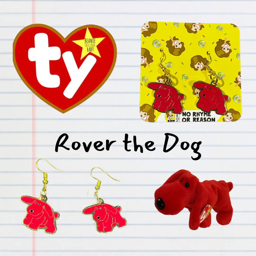 Ty Beanie Baby Earrings - Multiple Styles Available