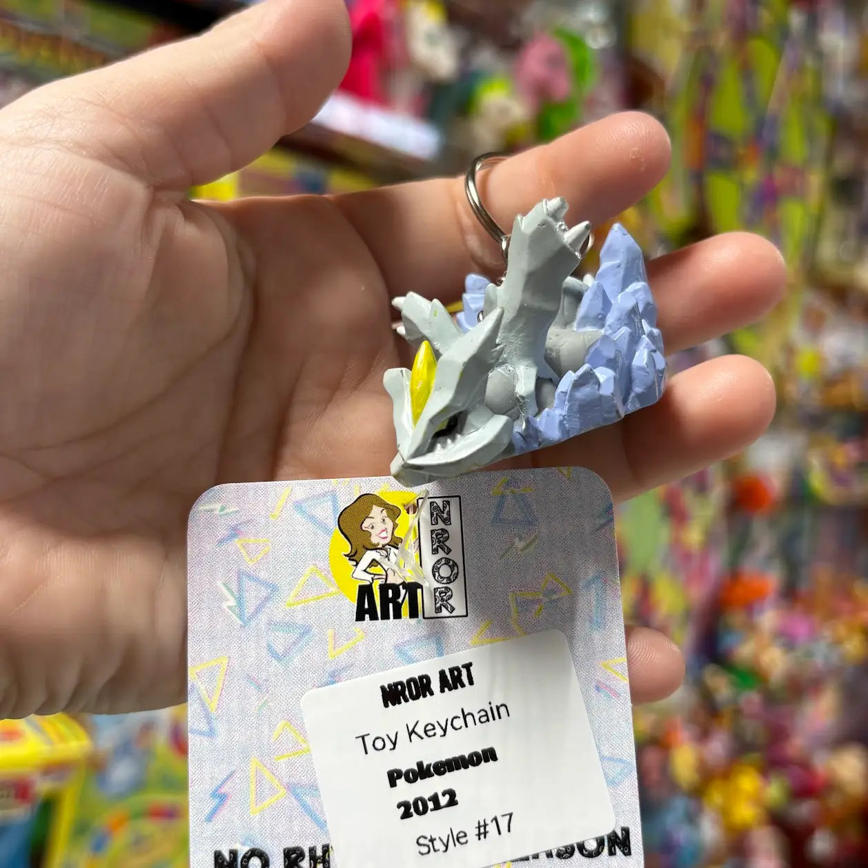 Pokemon Keychains - "Greys" - Multiple Available