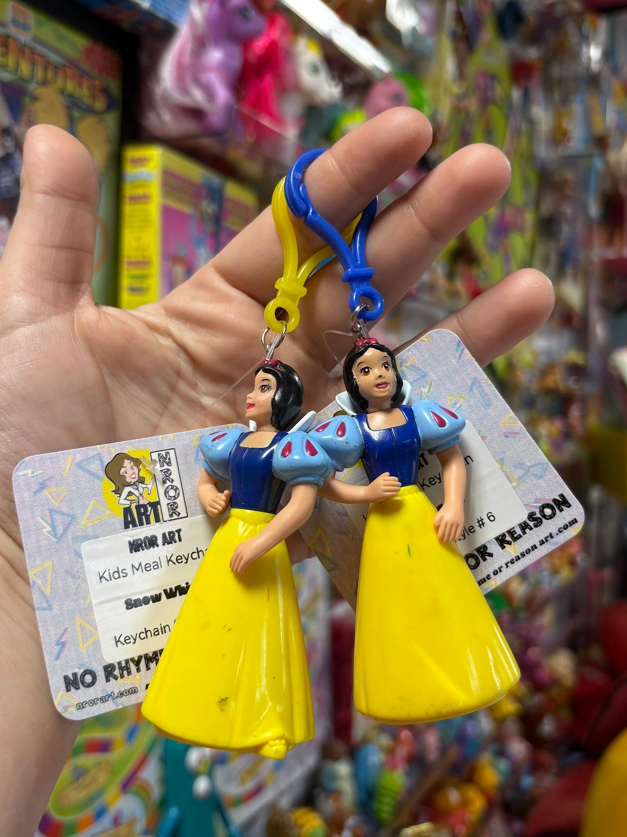 Snow White Keychains - Multiple Available
