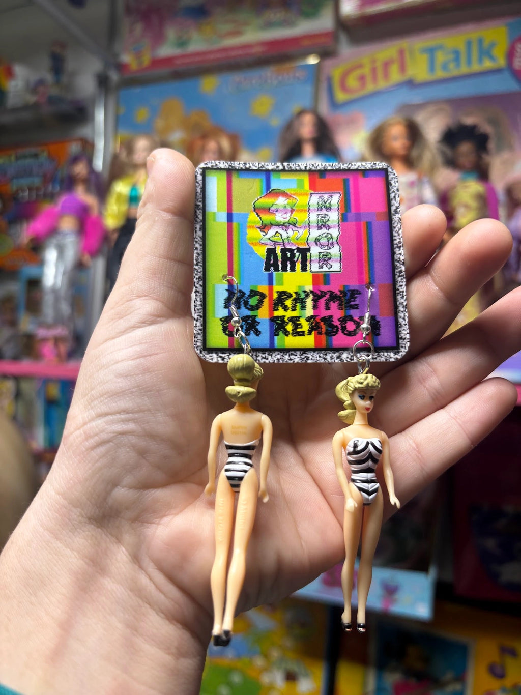 Classic, Original Barbie Earrings