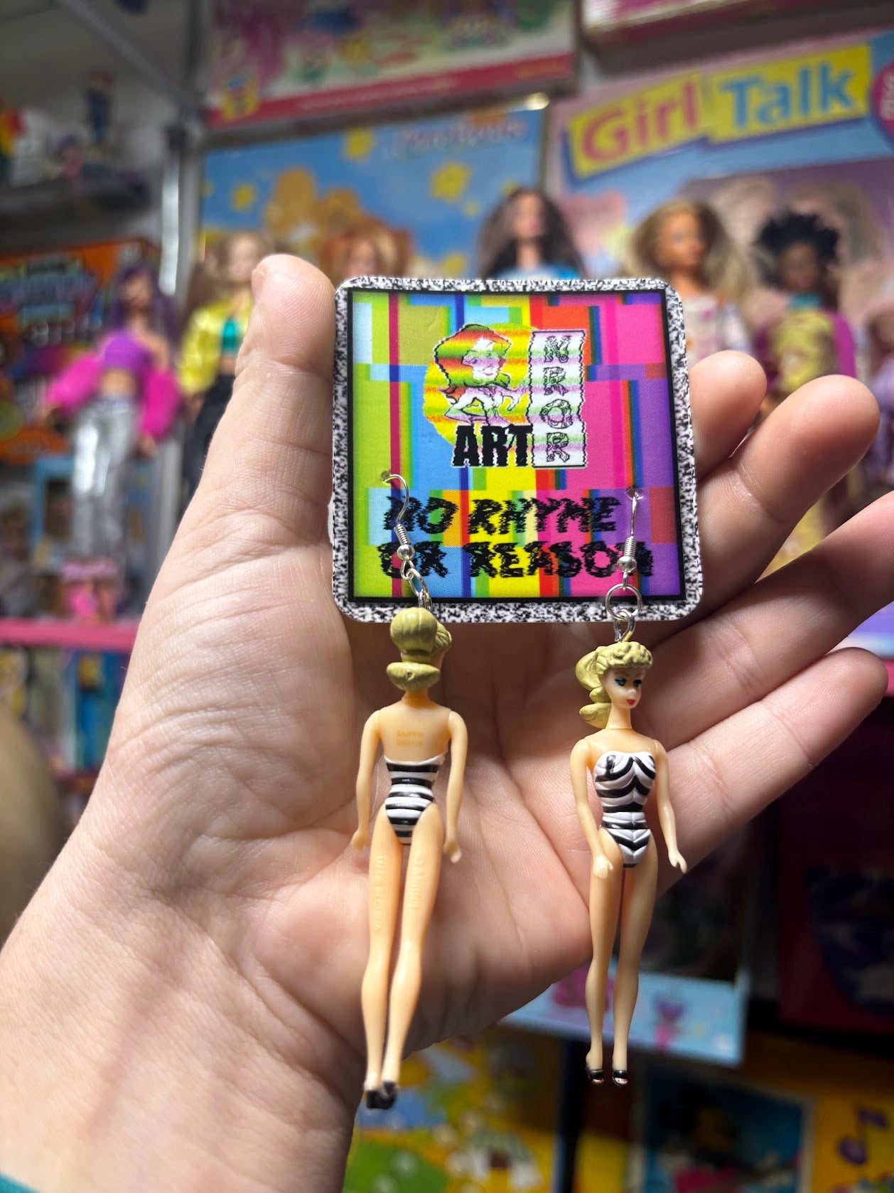 Classic, Original Barbie Earrings