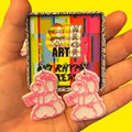 Shari Lewis -  Lamb Chop Earrings - Multiple Styles Available