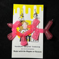 Balloon Animal Earrings - Multiple Colors Available