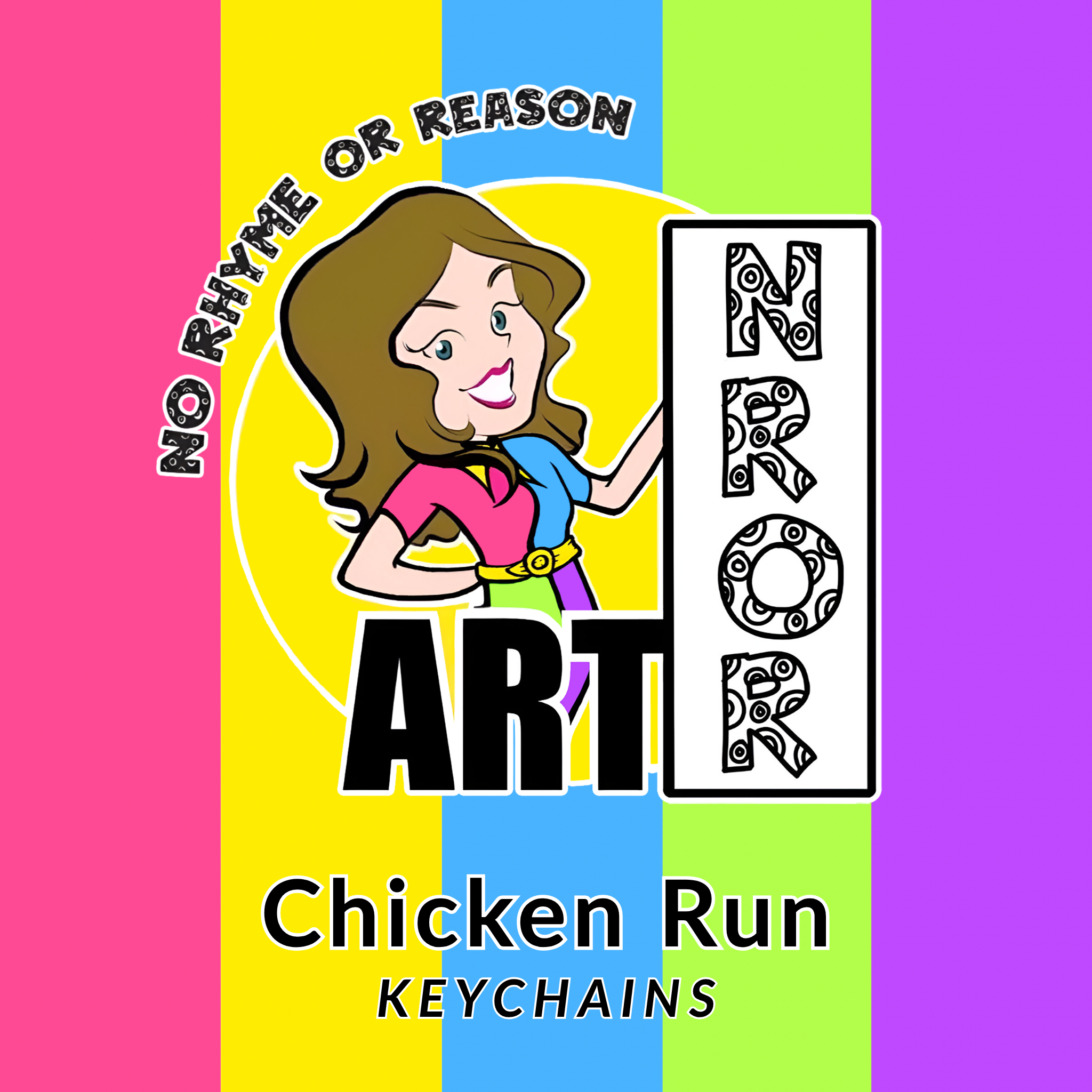 Chicken Run Keychains - Multiple Available
