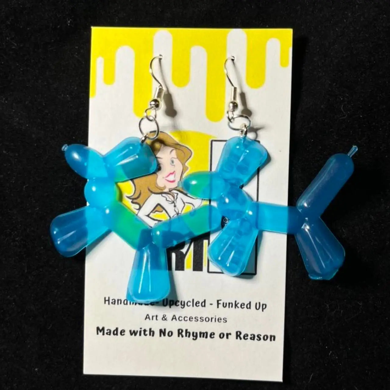 Balloon Animal Earrings - Multiple Colors Available