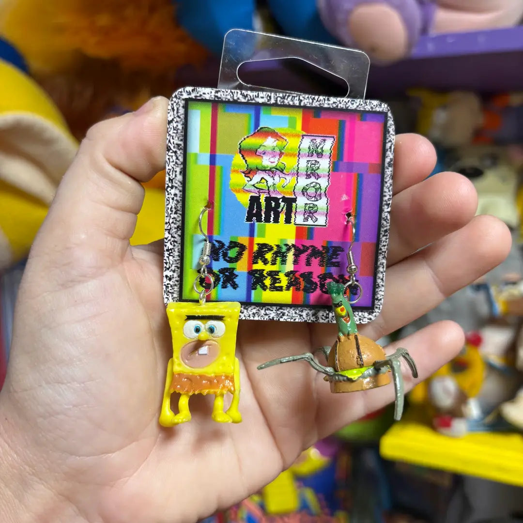 Spongebob Earrings - Multiple Styles Available