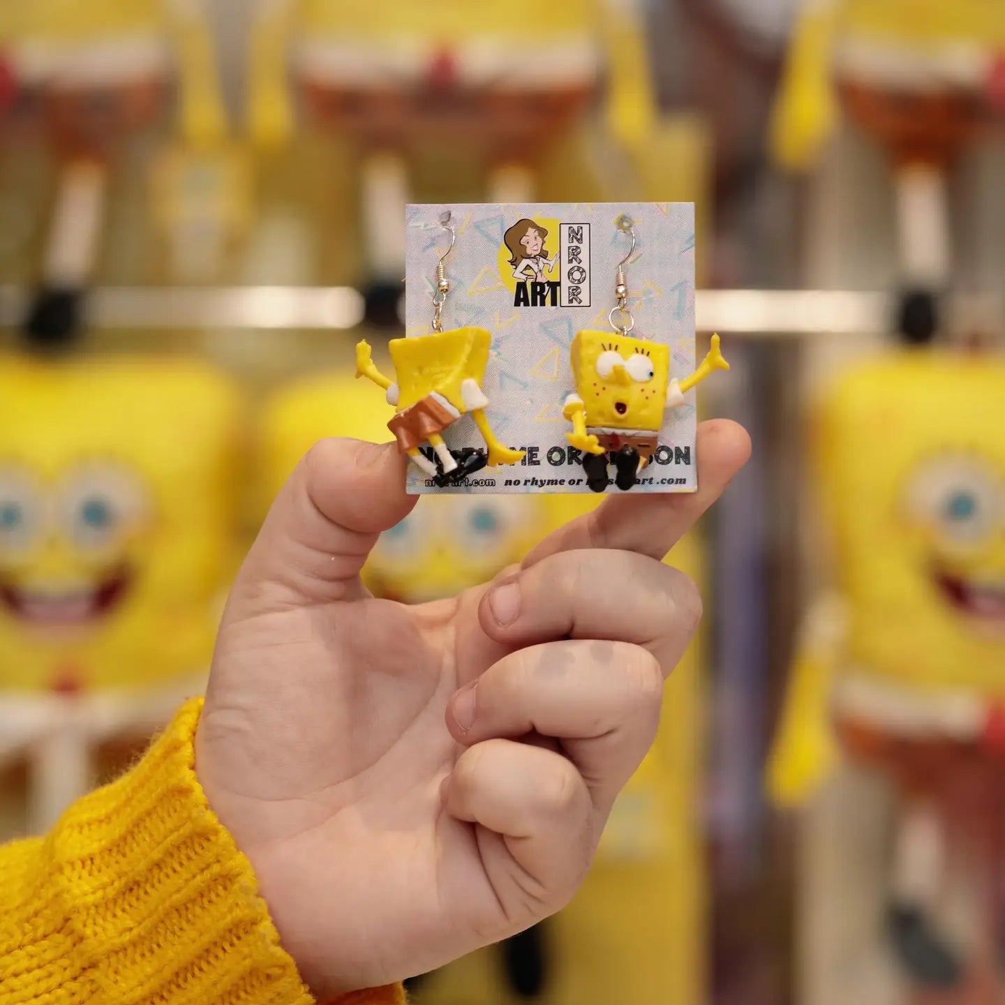 Spongebob Earrings - Multiple Styles Available