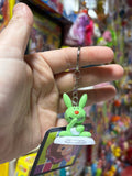 Happy Bunny - Light Green - Keychains - Multiple Available