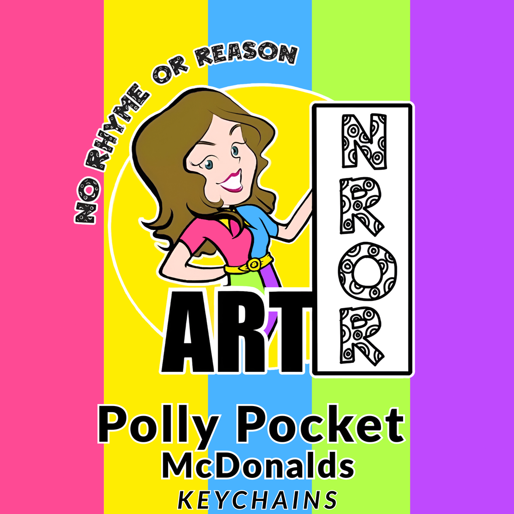 Polly Pocket (McDonald Toys) Keychains - Multiple Available