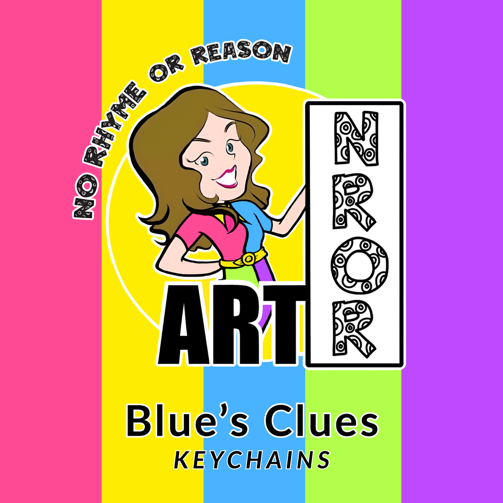 Blue's Clues Keychains - Multiple Available