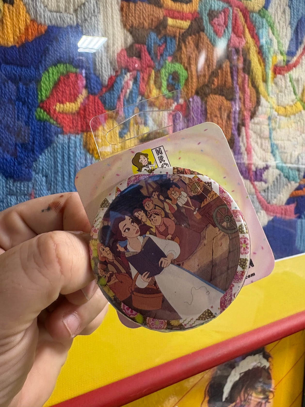 Beauty and the Beast Buttons - Multiple Available