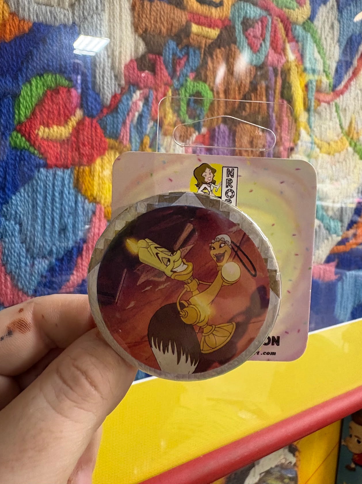 Beauty and the Beast Buttons - Multiple Available