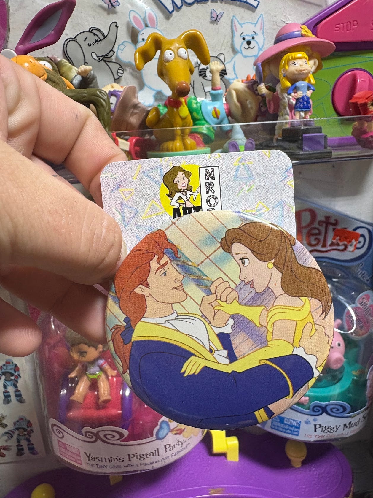 Beauty and the Beast Buttons - Multiple Available