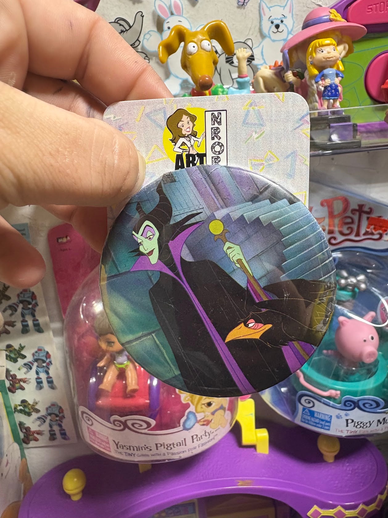 Sleeping Beauty Buttons - Multiple Available