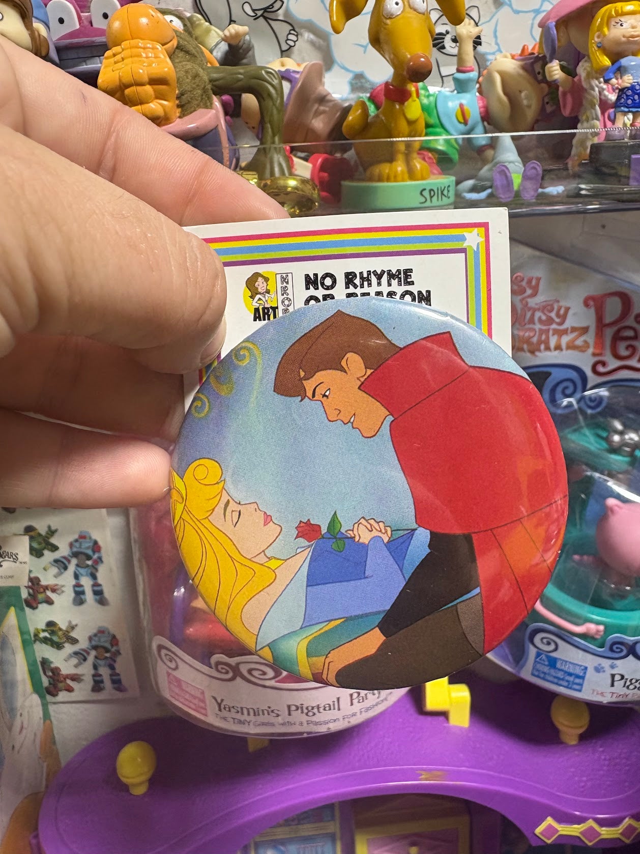 Sleeping Beauty Buttons - Multiple Available