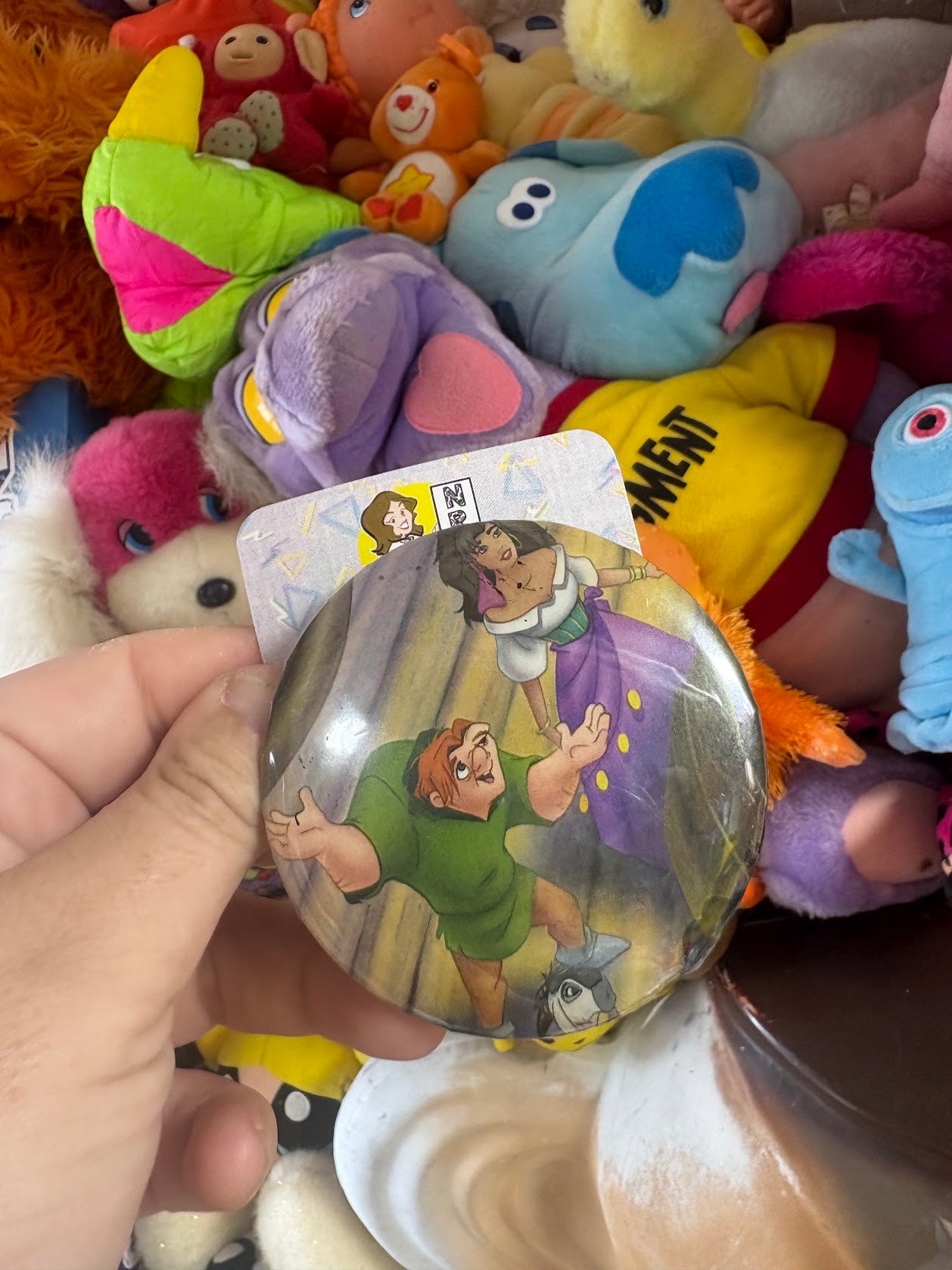 Hunchback of Notre Dame Buttons - Multiple Available