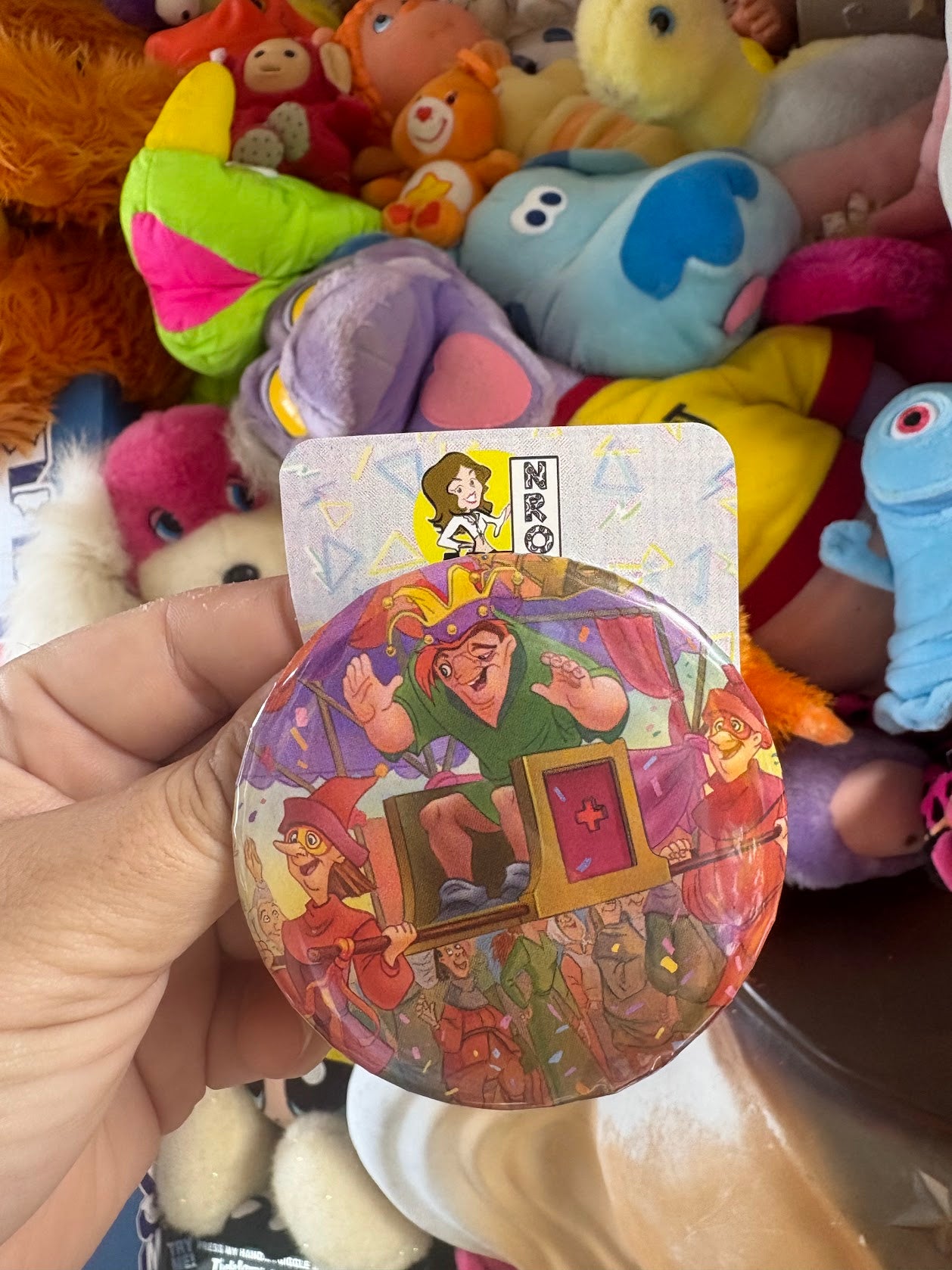 Hunchback of Notre Dame Buttons - Multiple Available