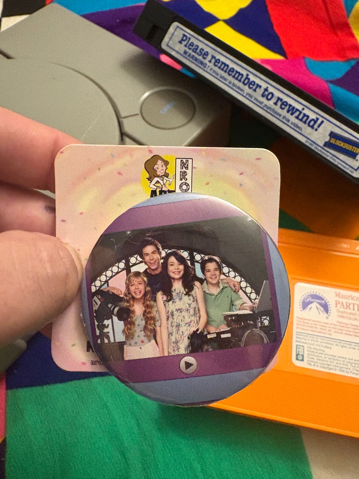 ICarly Buttons - Multiple Available