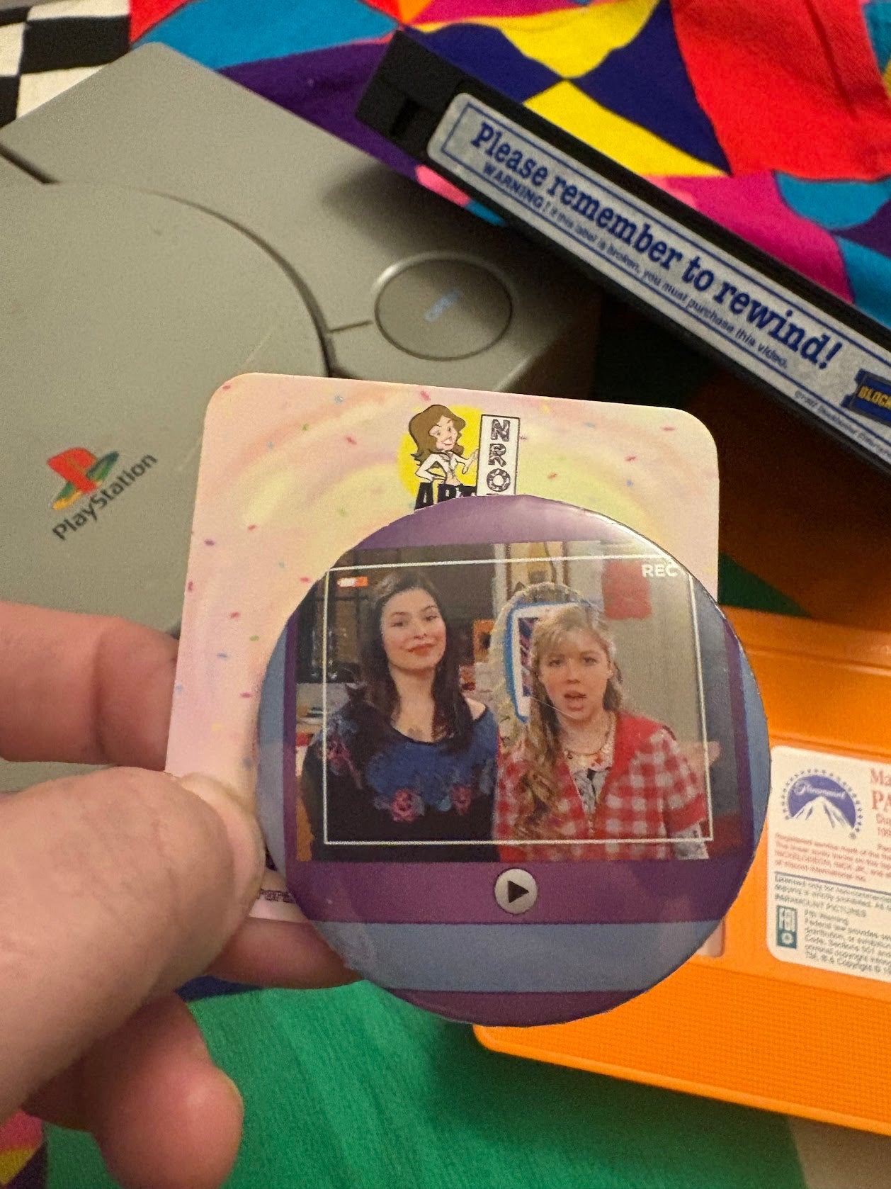 ICarly Buttons - Multiple Available