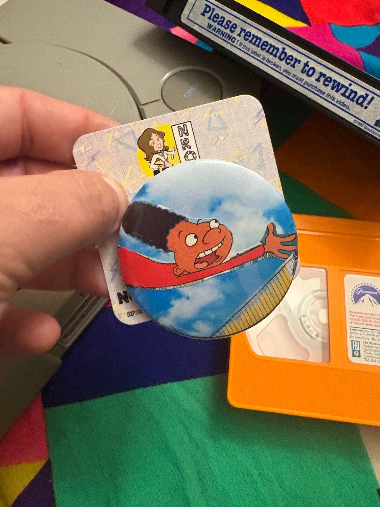 Hey Arnold Buttons - Multiple Available
