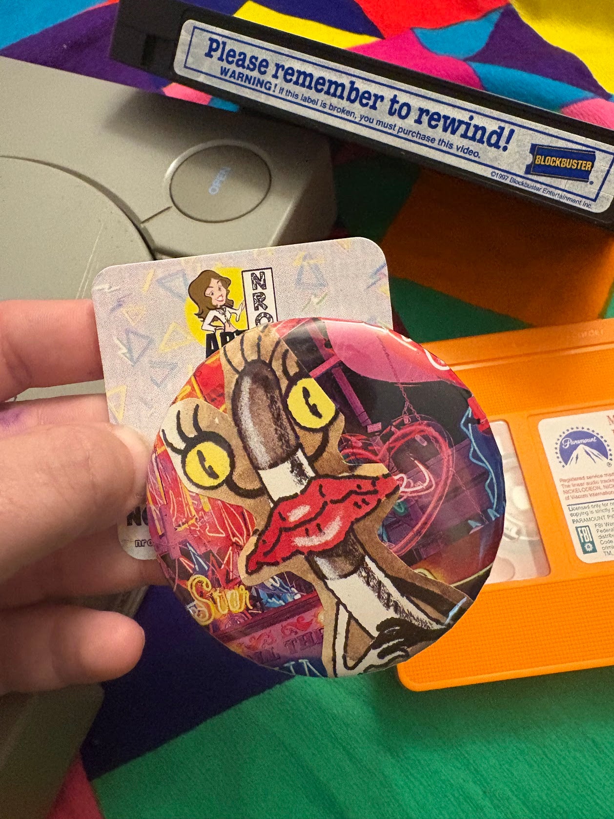 Aaahh!!! Real Monsters Buttons - Multiple Available