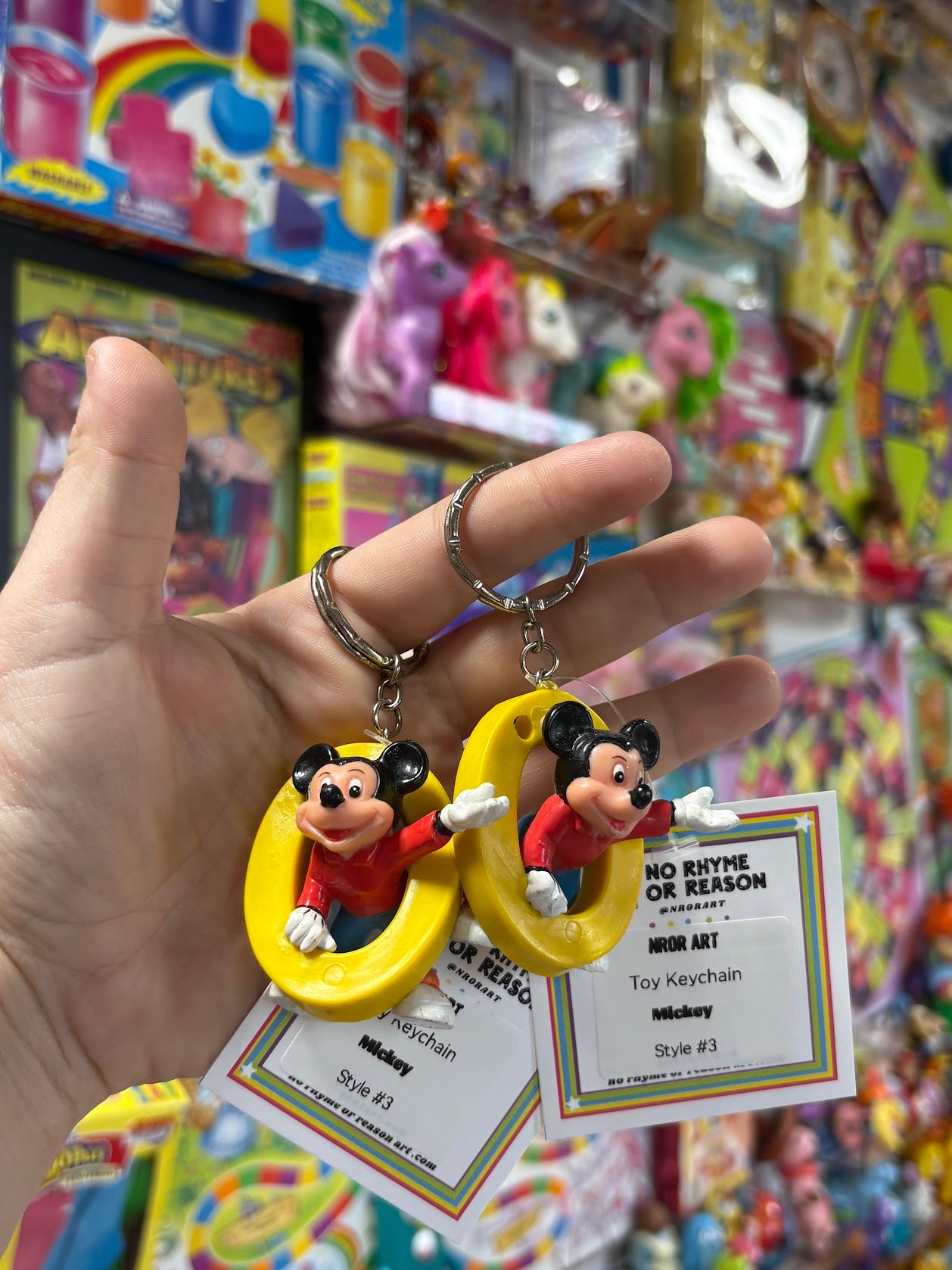 Mickey Mouse Clubhouse Character Keychains - Multiple Available