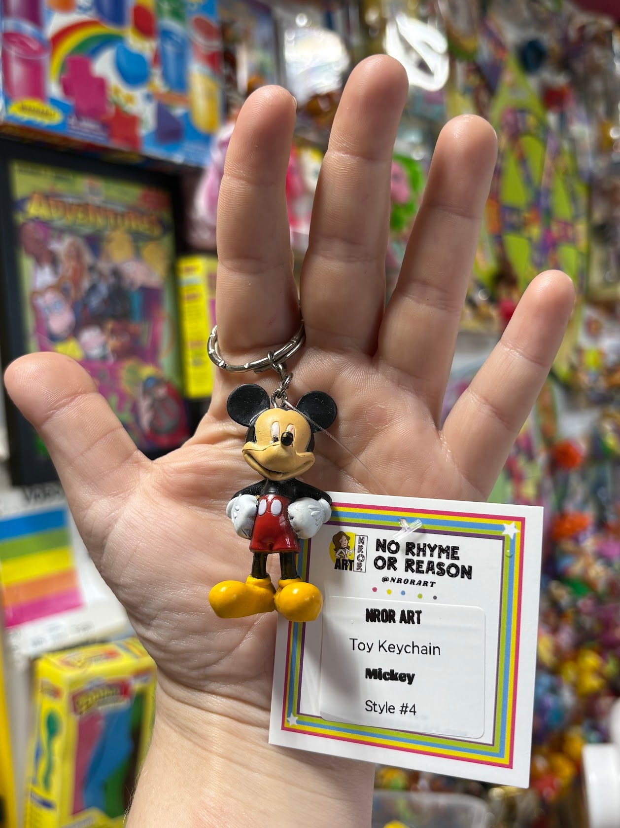 Mickey Mouse Clubhouse Character Keychains - Multiple Available
