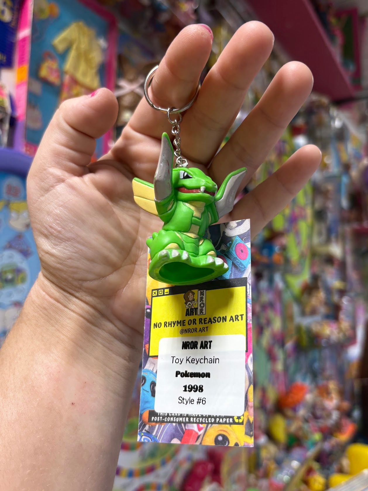 Pokemon Keychains - "Green" - Multiple Available