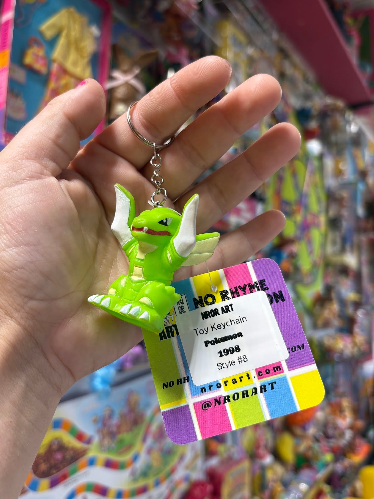 Pokemon Keychains - "Green" - Multiple Available