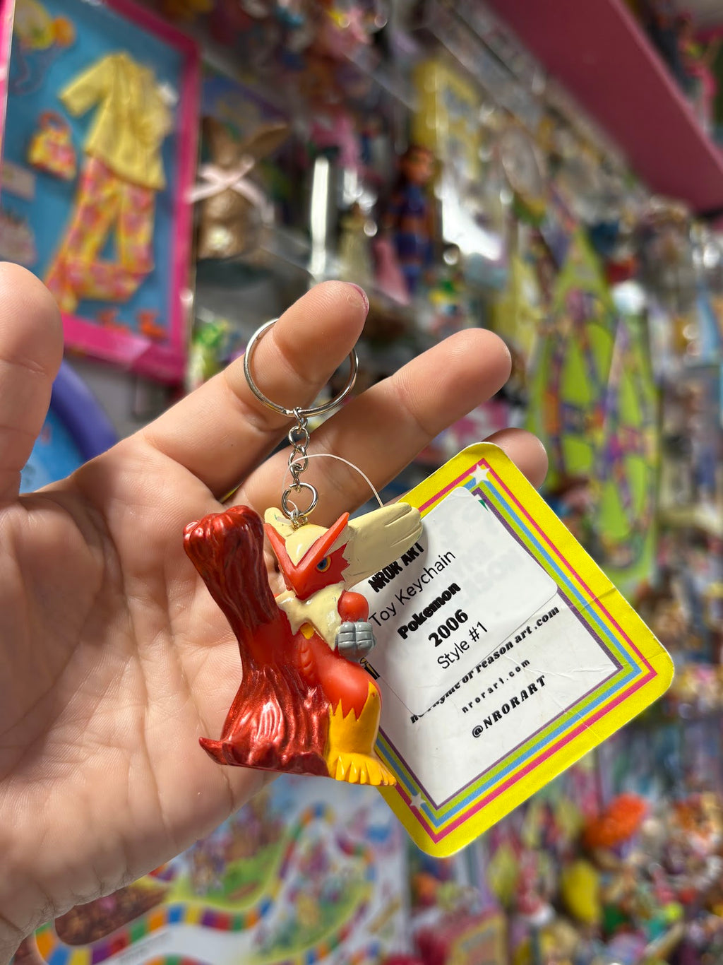 Pokemon Keychains - "Reds/ Oranges" - Multiple Available