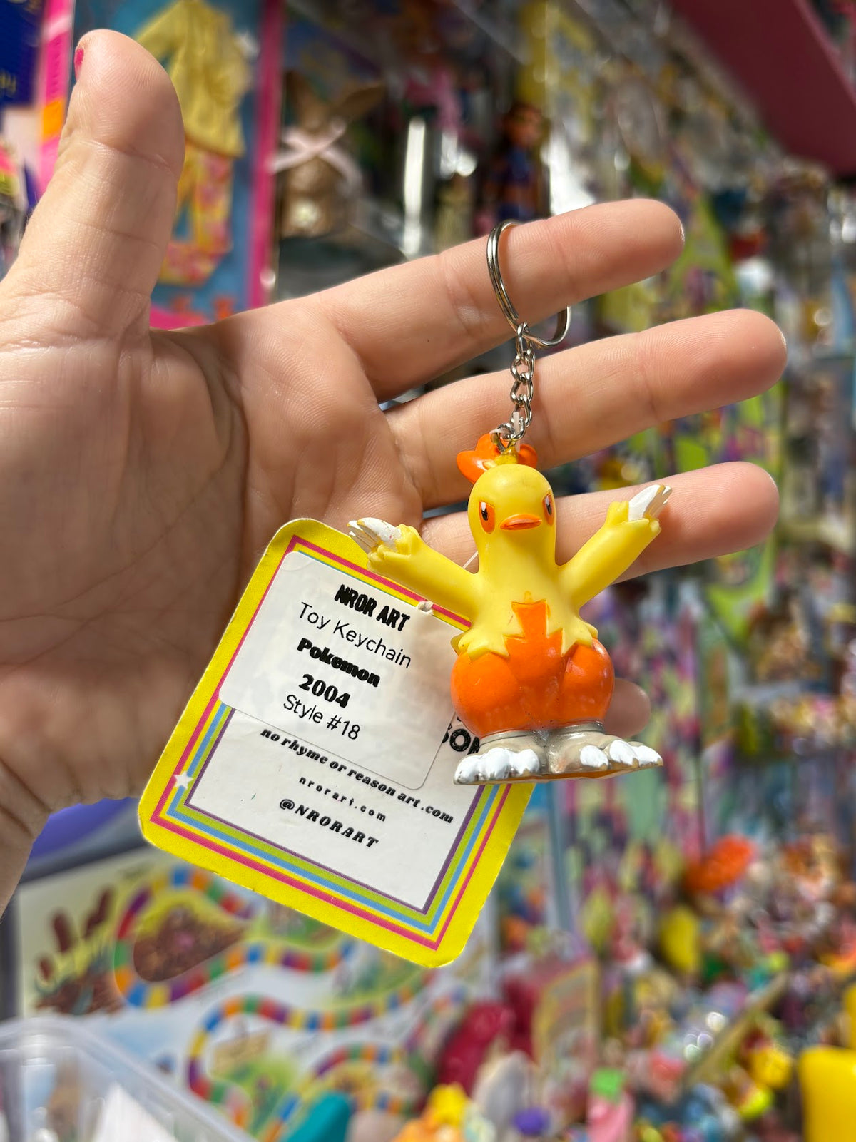 Pokemon Keychains - "Reds/ Oranges" - Multiple Available