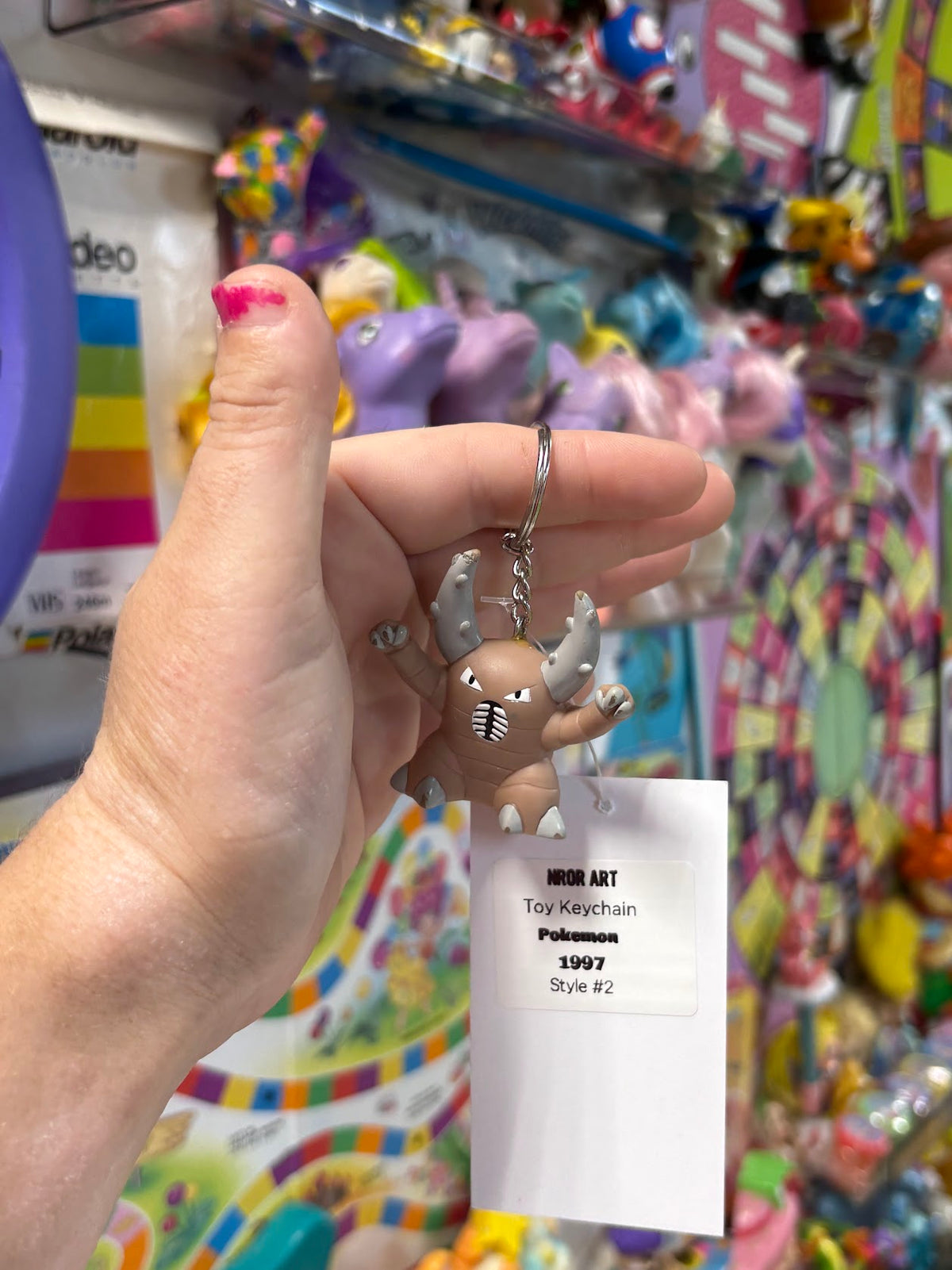 Pokemon Keychains - "Brown" - Multiple Available