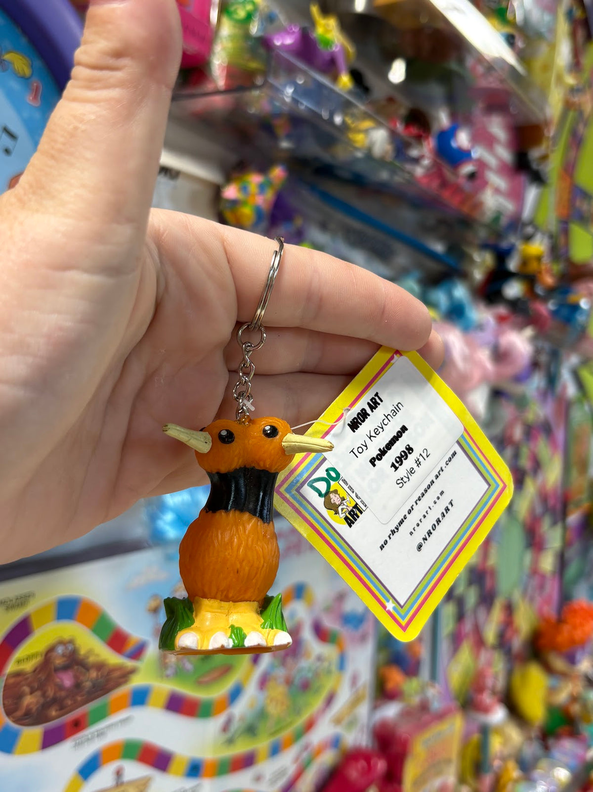 Pokemon Keychains - "Brown" - Multiple Available
