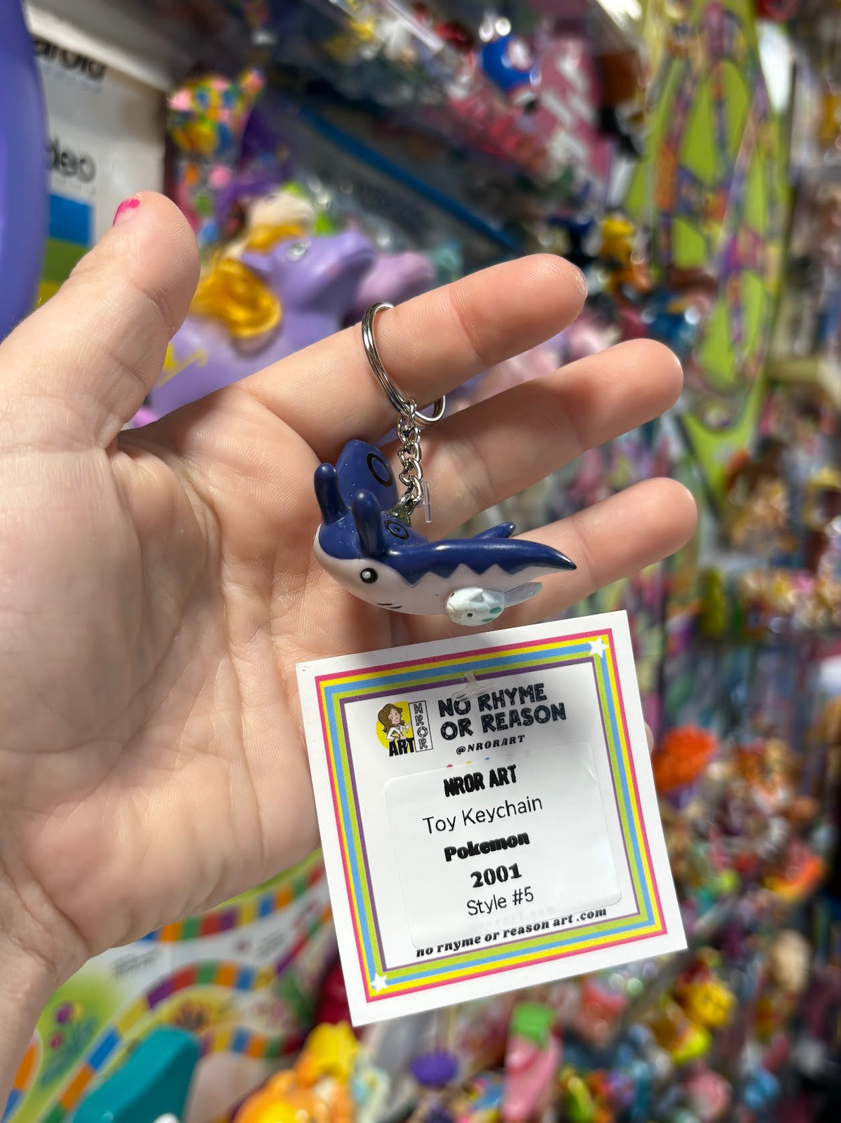 Pokemon Keychains - "Blues" - Multiple Available