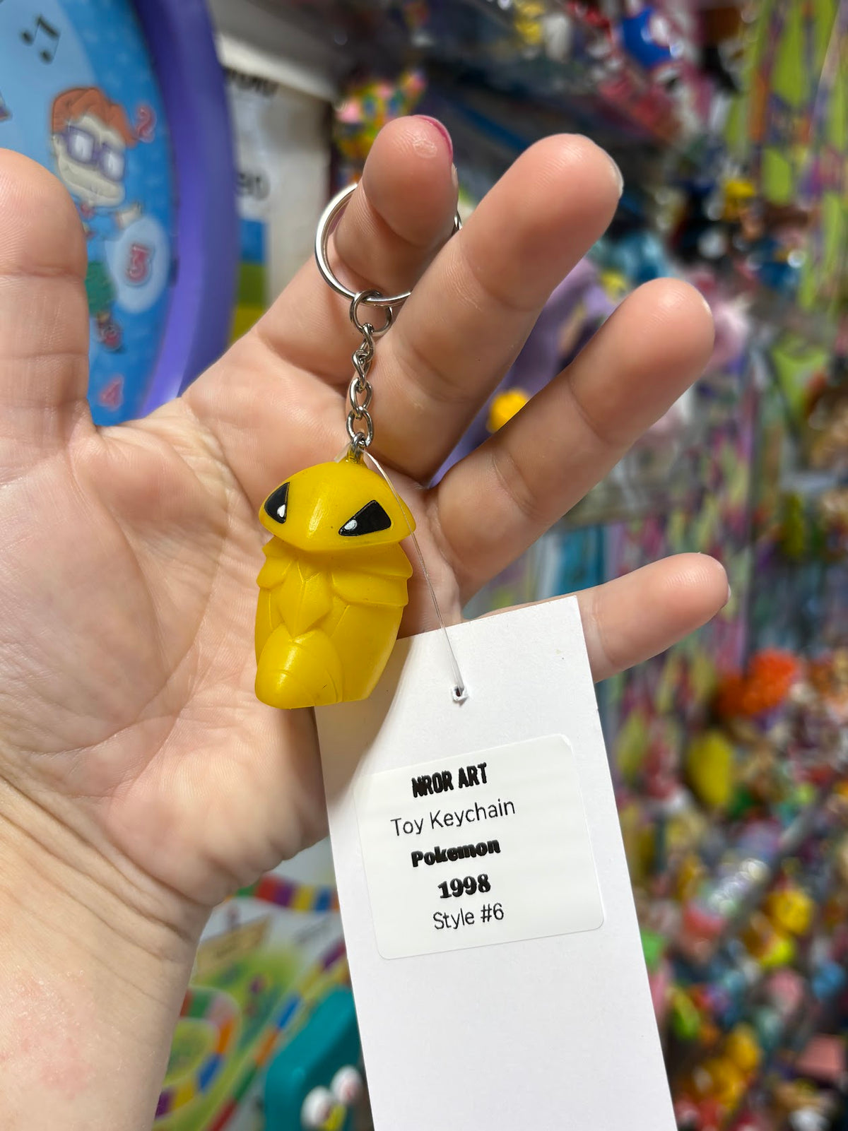 Pokemon Keychains - "Yellows" - Multiple Available
