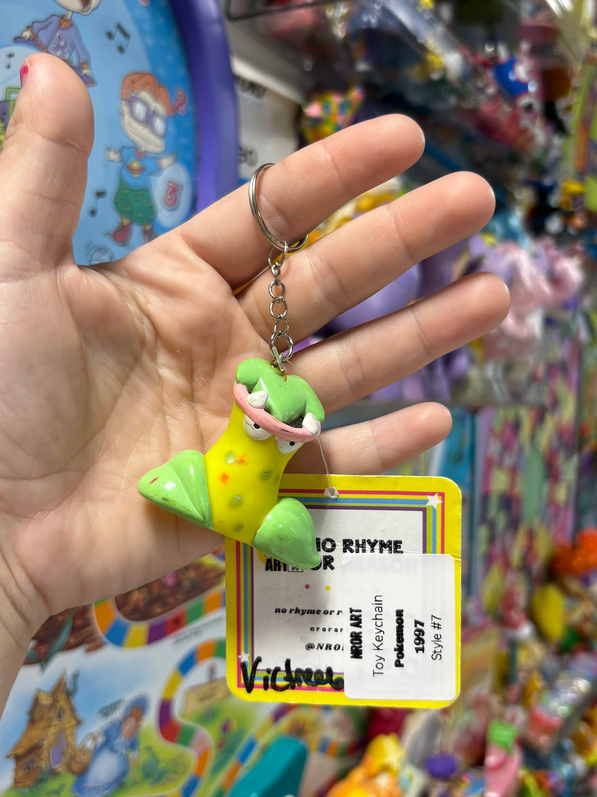 Pokemon Keychains - "Yellows" - Multiple Available