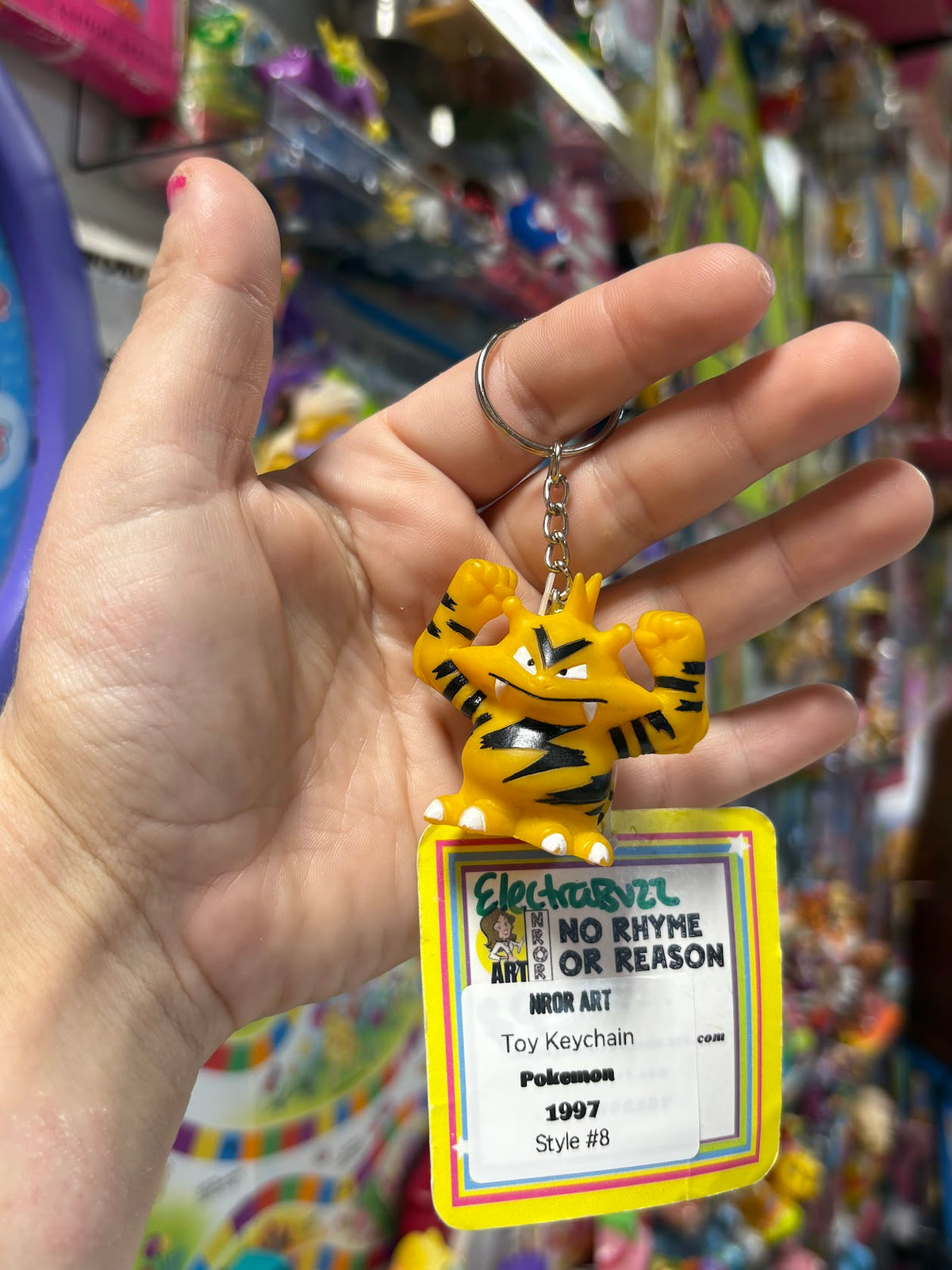 Pokemon Keychains - "Yellows" - Multiple Available