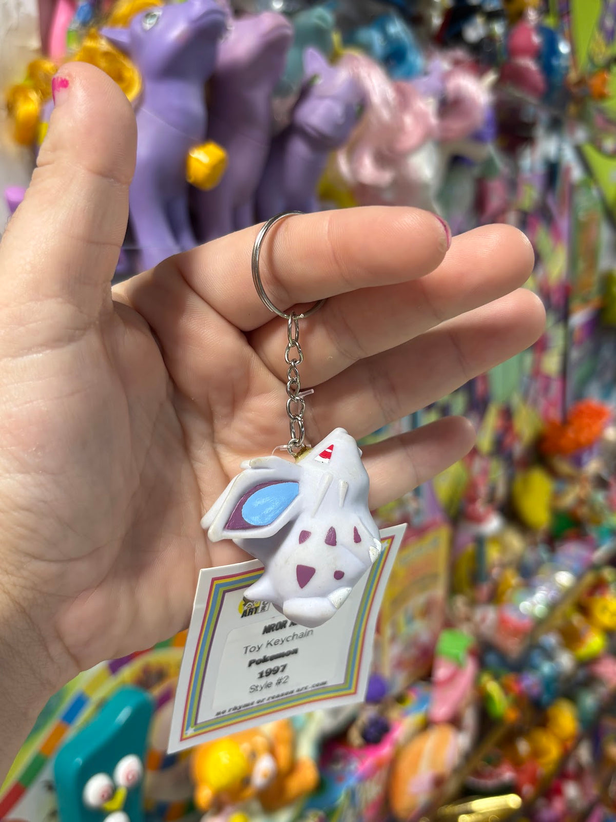 Pokemon Keychains - "Pinks/Purples" - Multiple Available