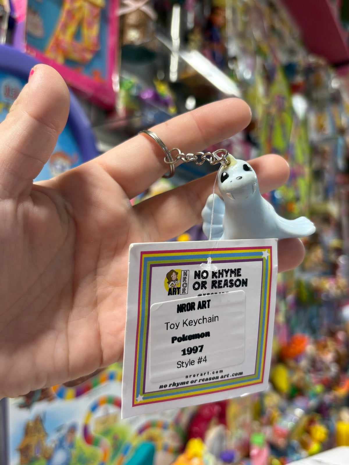 Pokemon Keychains - "Greys" - Multiple Available