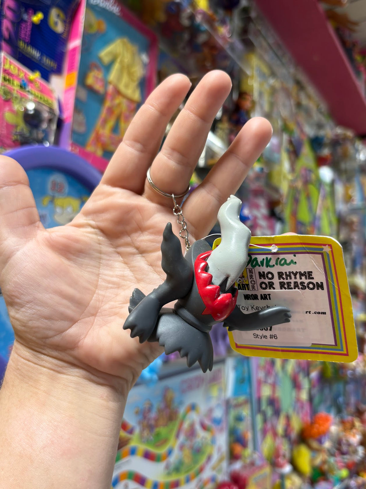 Pokemon Keychains - "Greys" - Multiple Available