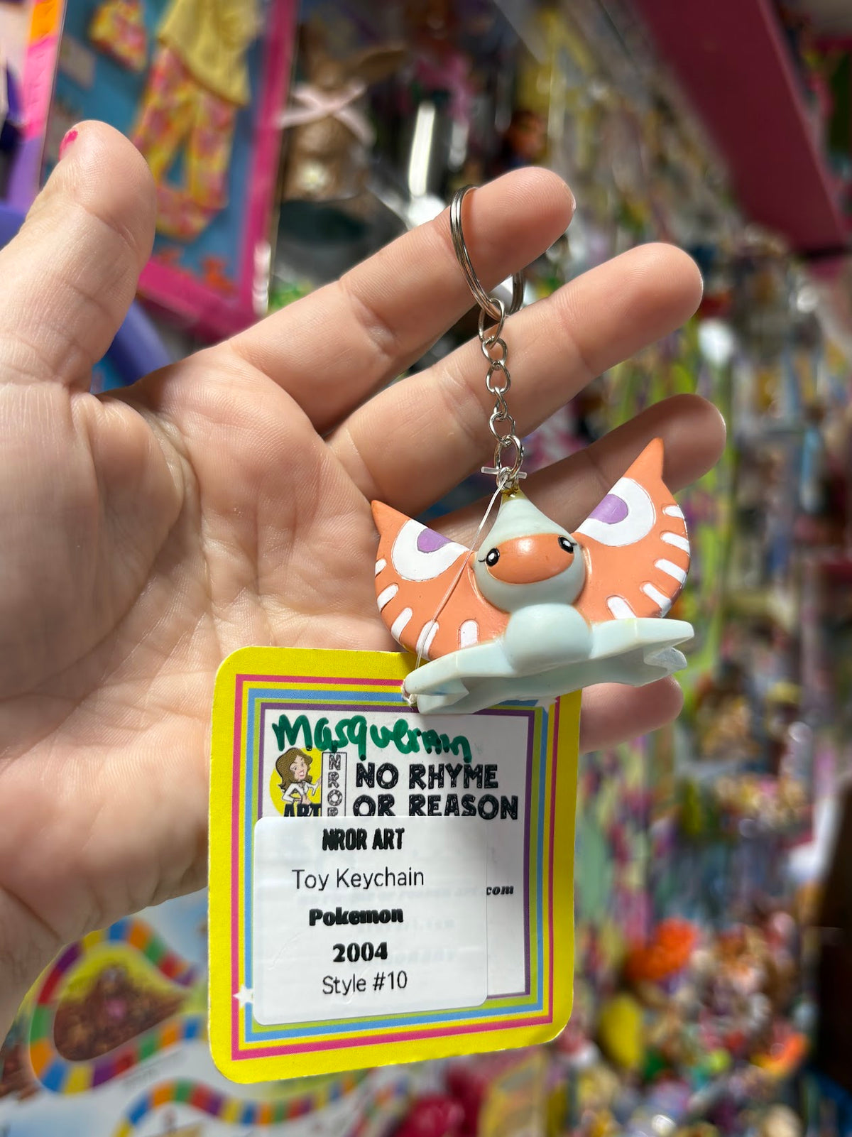 Pokemon Keychains - "Greys" - Multiple Available