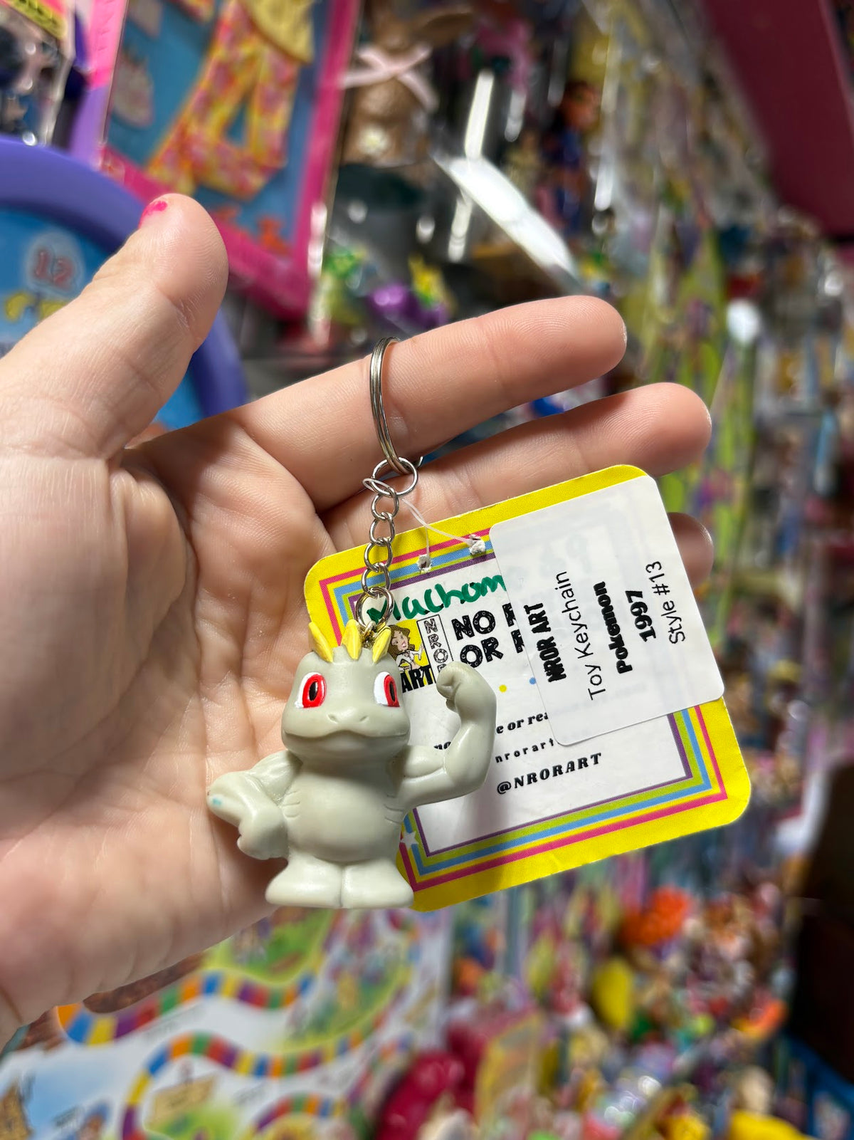Pokemon Keychains - "Greys" - Multiple Available
