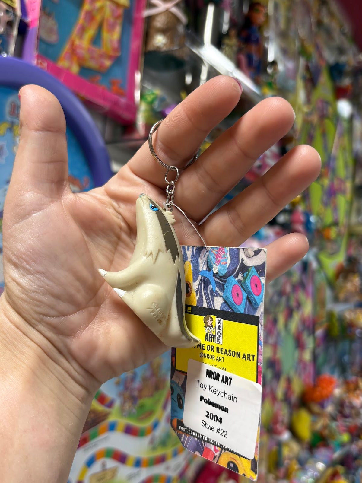 Pokemon Keychains - "Greys" - Multiple Available