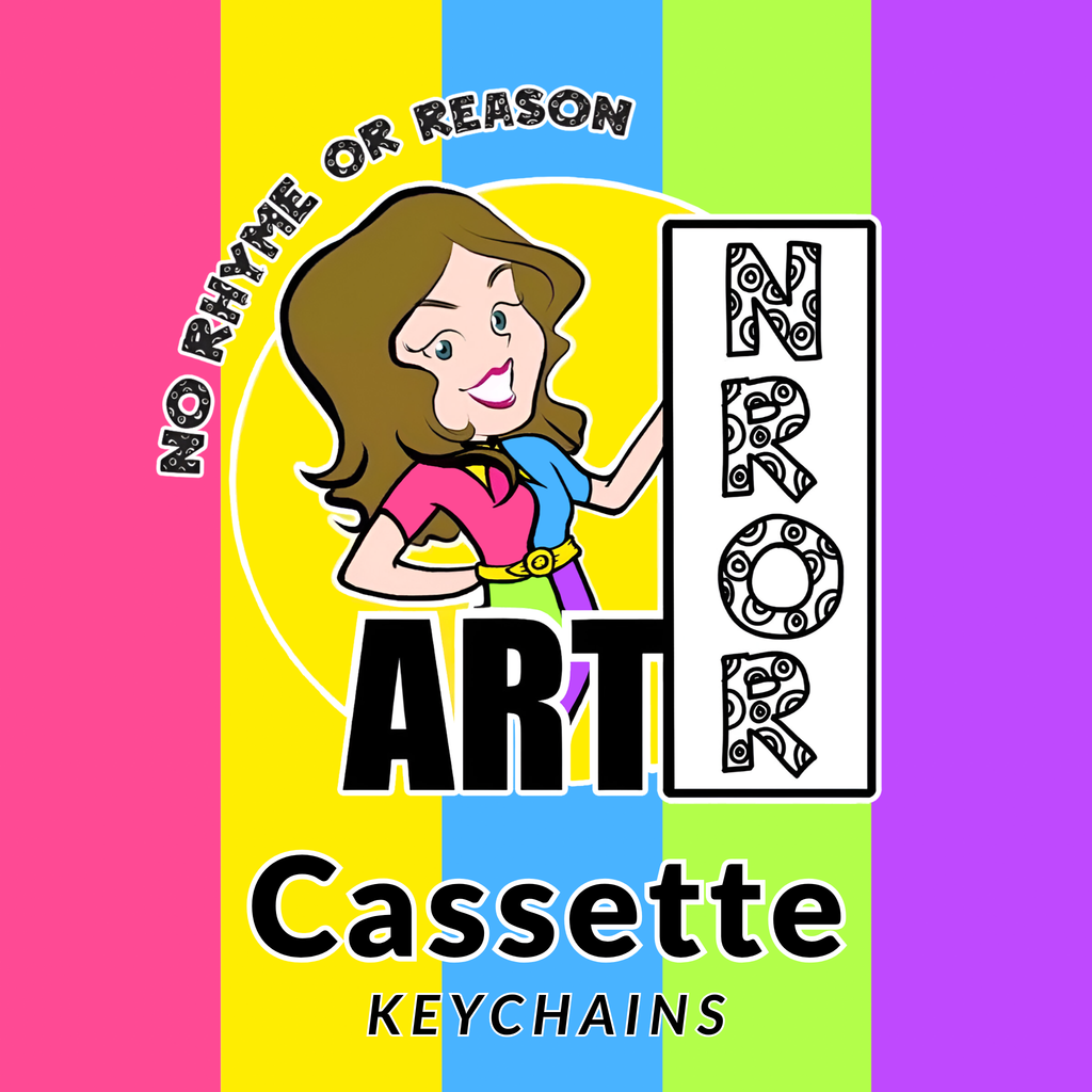 Cassette Keychains - Multiple Available