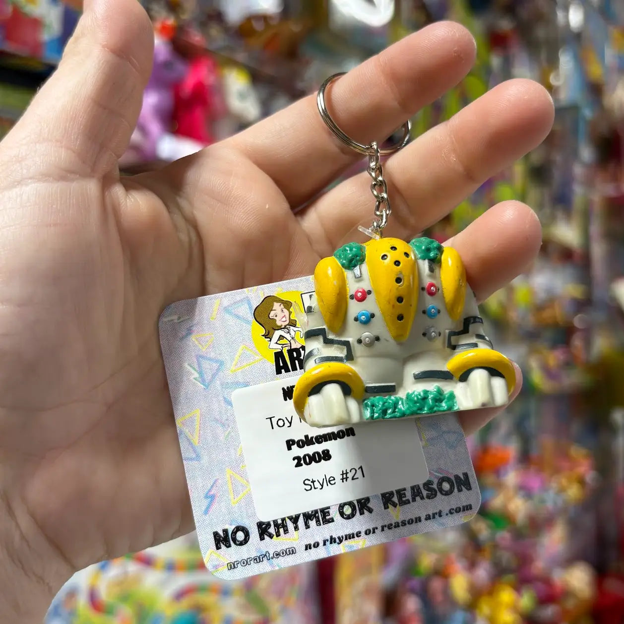 Pokemon Keychains - "Greys" - Multiple Available