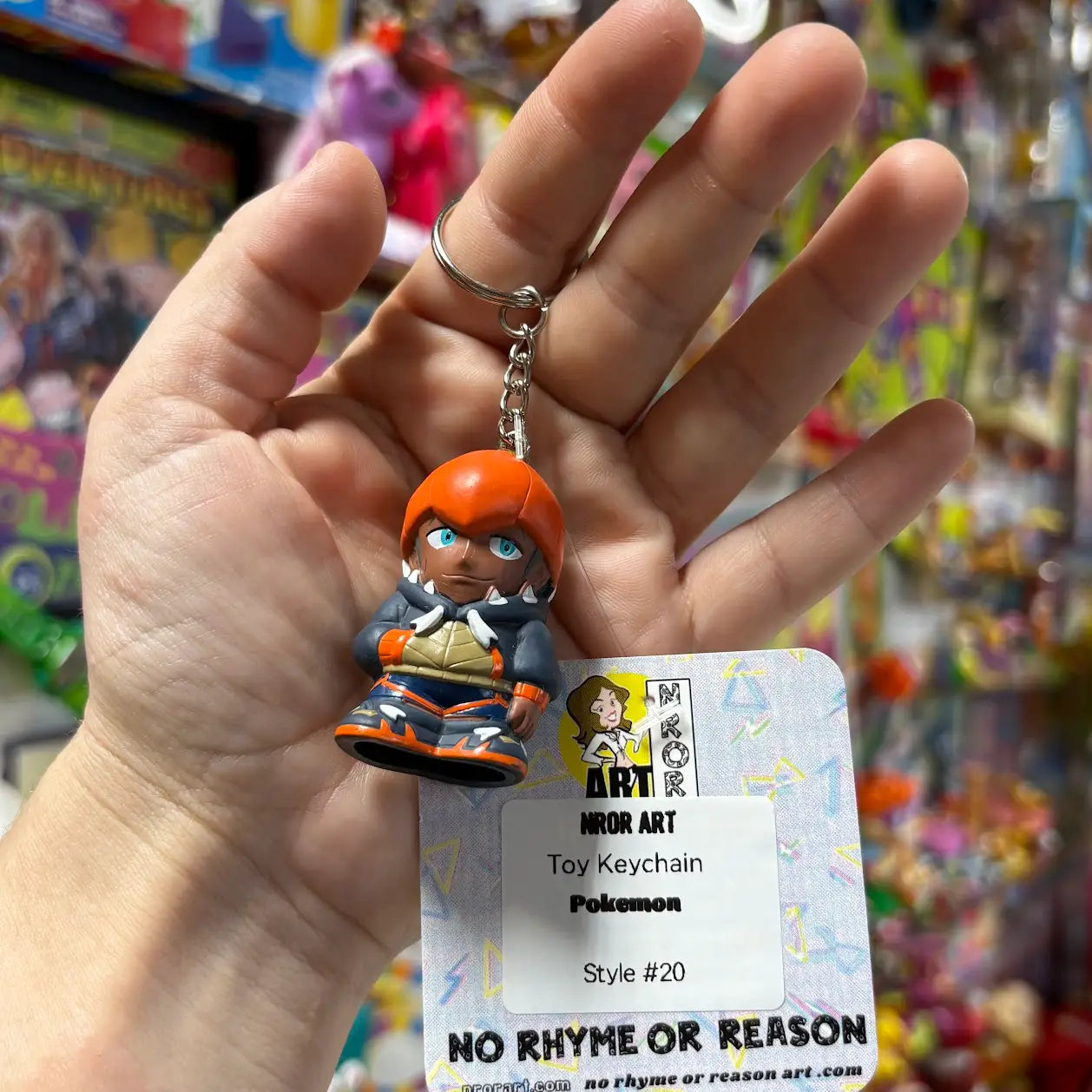 Pokemon Keychains - "Greys" - Multiple Available