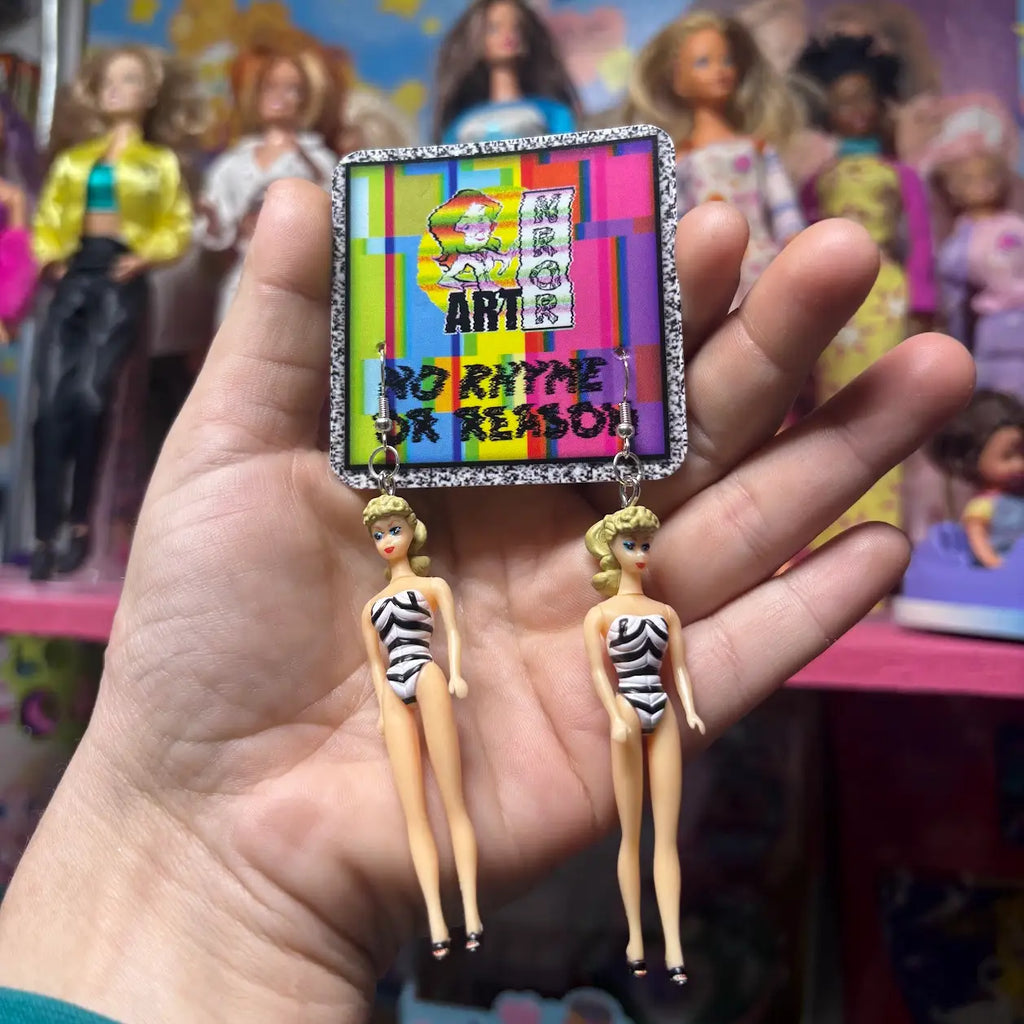 Classic, Original Barbie Earrings