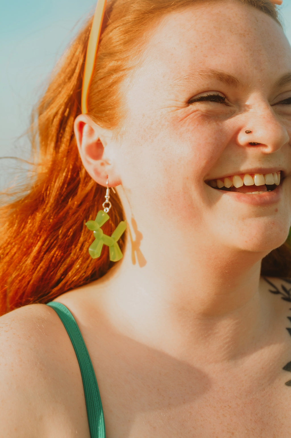 Balloon Animal Earrings - Multiple Colors Available
