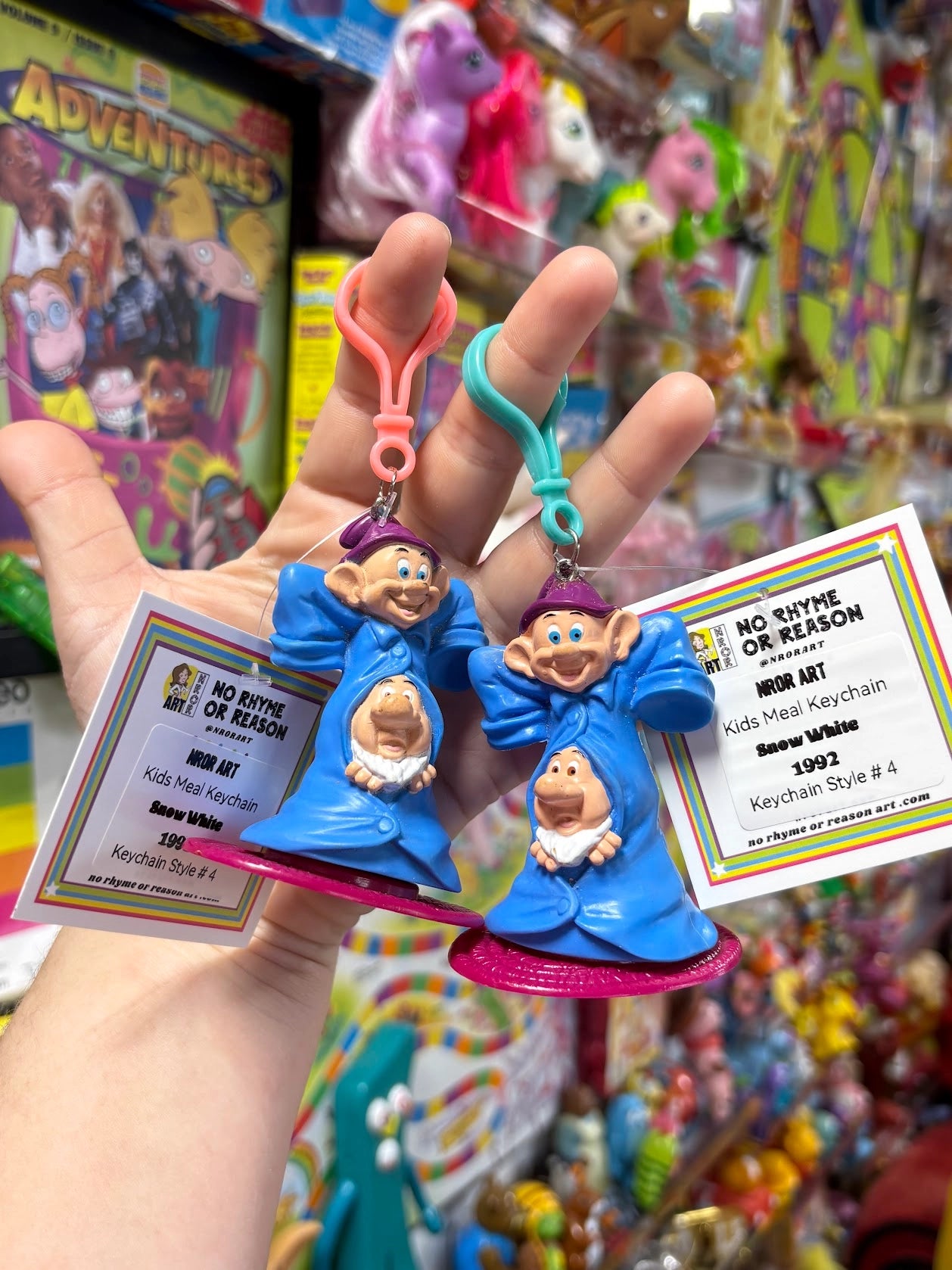 Snow White Keychains - Multiple Available